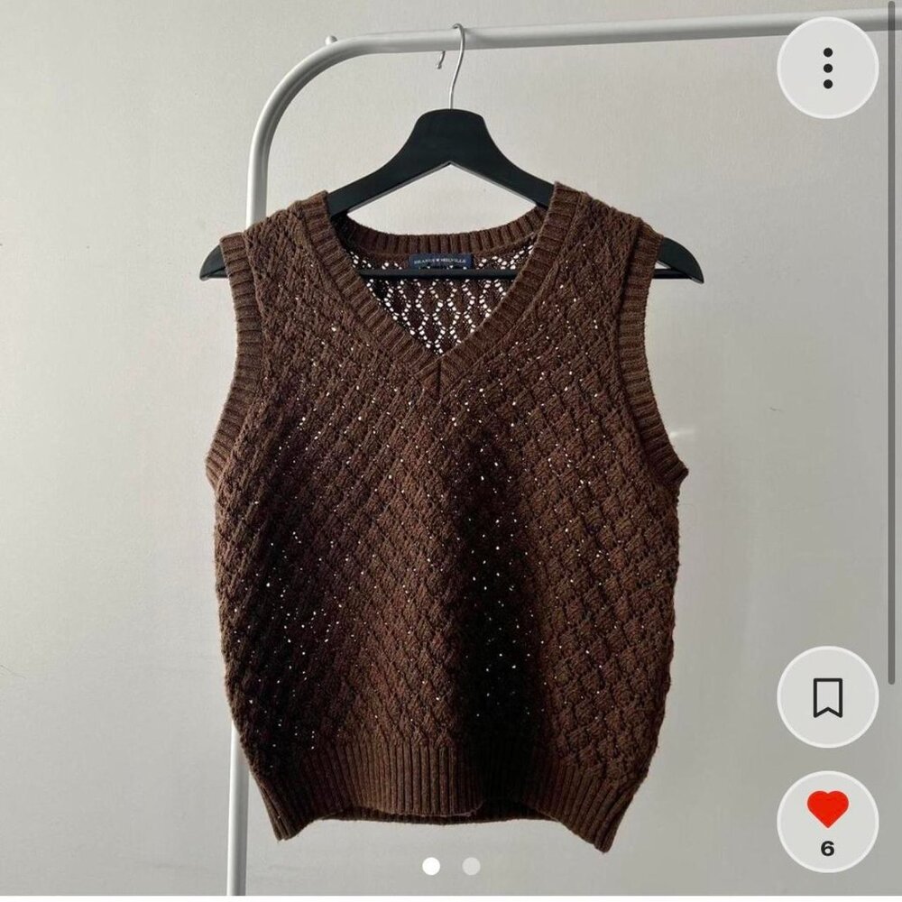 Brandy Melville brown ves